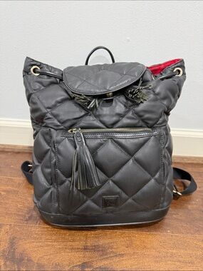 dooney & bourke saffiano leather pod backpack smoke Small Zip ILoveDooney Strap drop length 12 Dooney & Bourke Women's Florentine